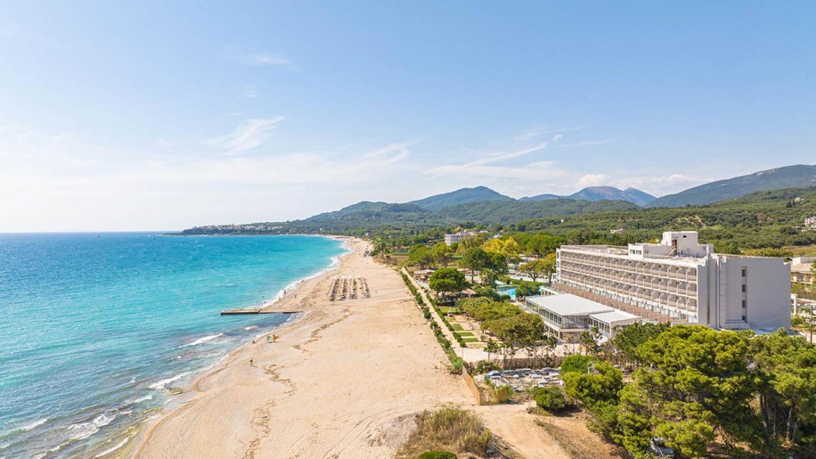 Ninos Grand Beach Resort Kastrosikia Esterno foto