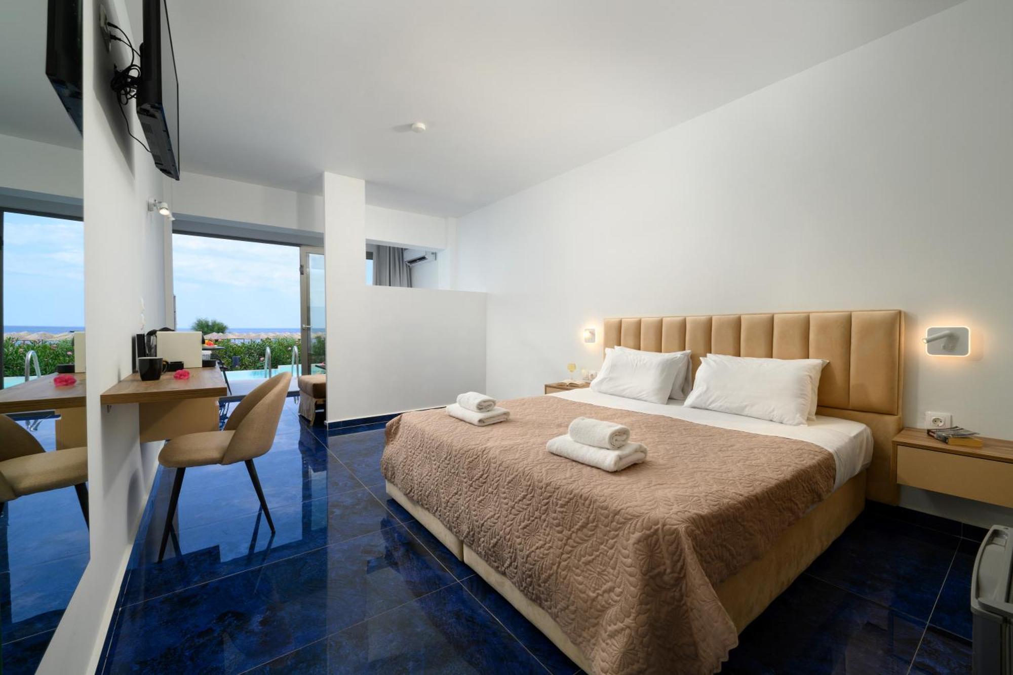 Ninos Grand Beach Resort Kastrosikia Esterno foto